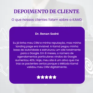 Depoimento e orçamento de cliente KAMD