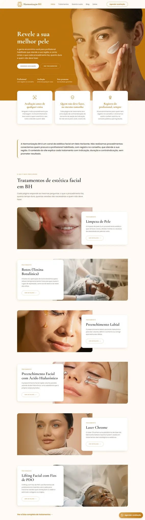 Site Harmonização BH