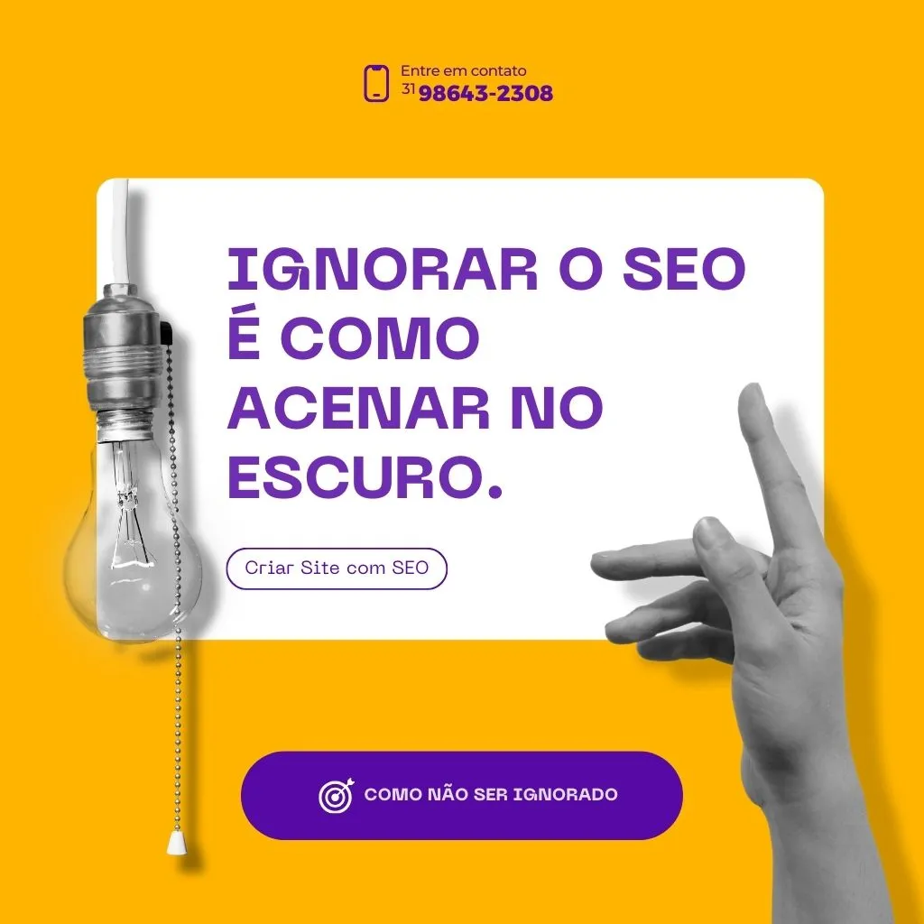 criação de sites com seo em bh mg